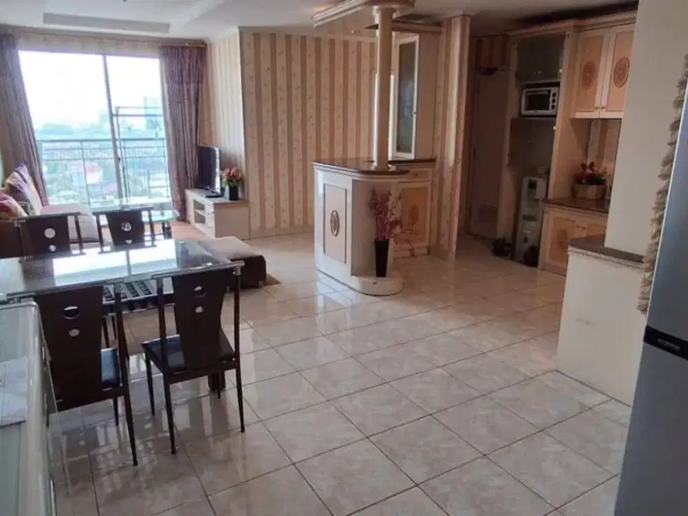 Murah !!! Dijual Apartemen 3Br Furnish di French Walk Moi di Kelapa Gading ,Jakut