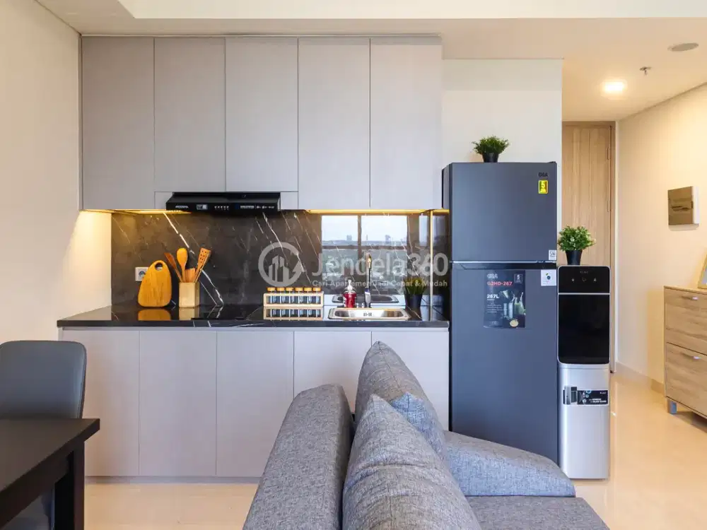 Disewakan Apartemen Upper West BSD tipe 1BR Full Furnished | UPWB029