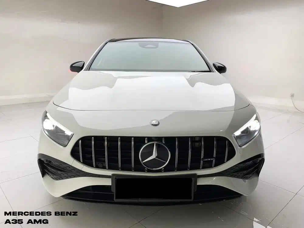 MERCEDES BENZ A35 AMG 2023 – WHITE ON BLACK