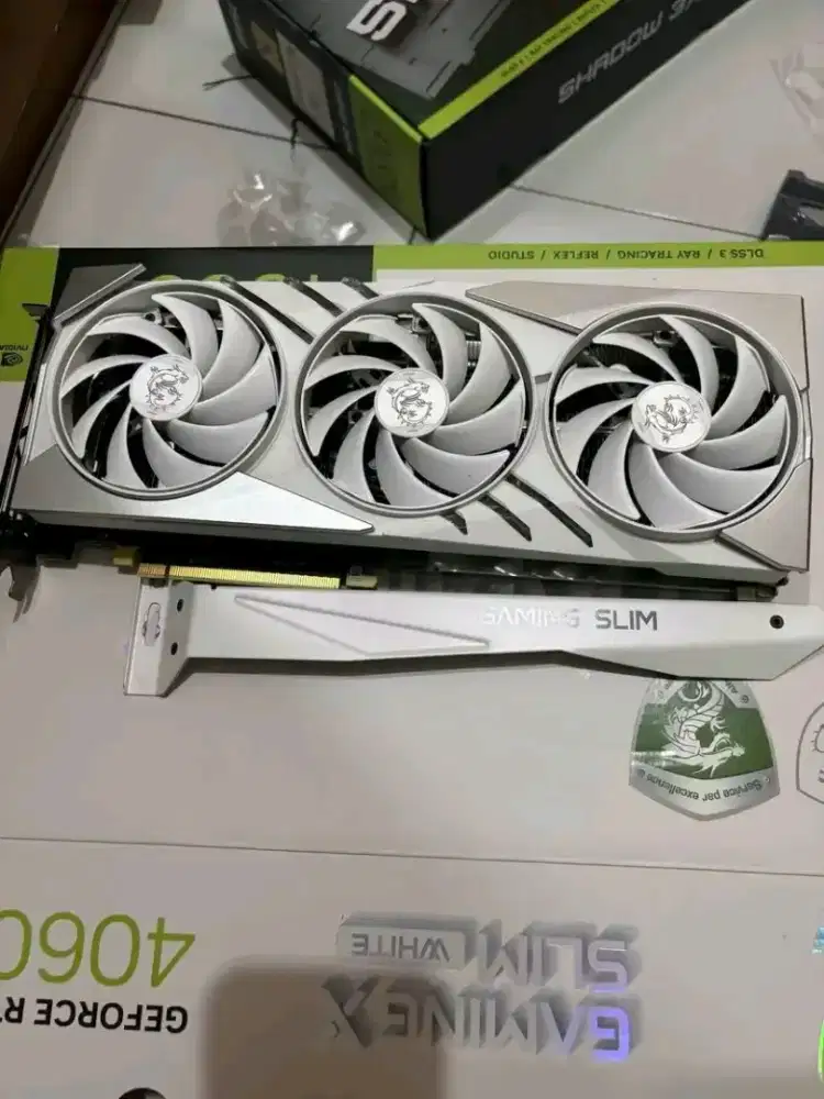 MSI RTX 4060 TI GAMING X SLIM WHITE 8GB
