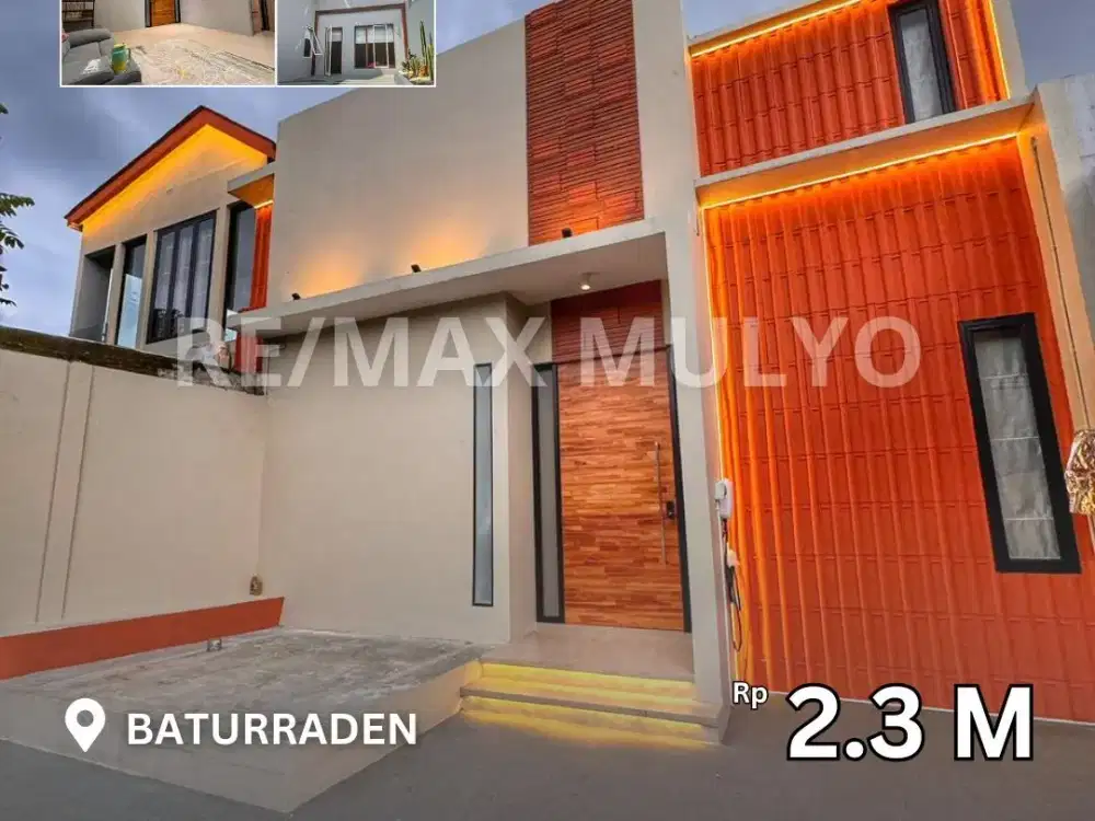 Rumah Mewah Dijual!!! Style Modern dan Strategis Wilayah Baturraden