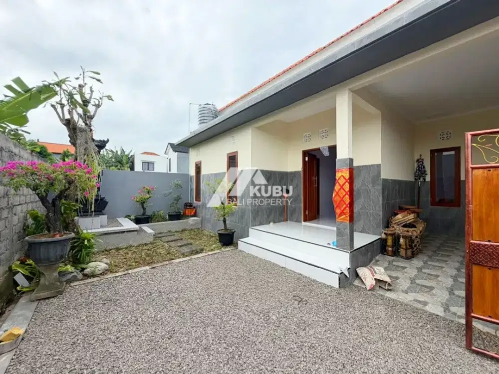 KBP0131 Brand New Minimalist 2 Bedrooms House for Rent In Sanur
