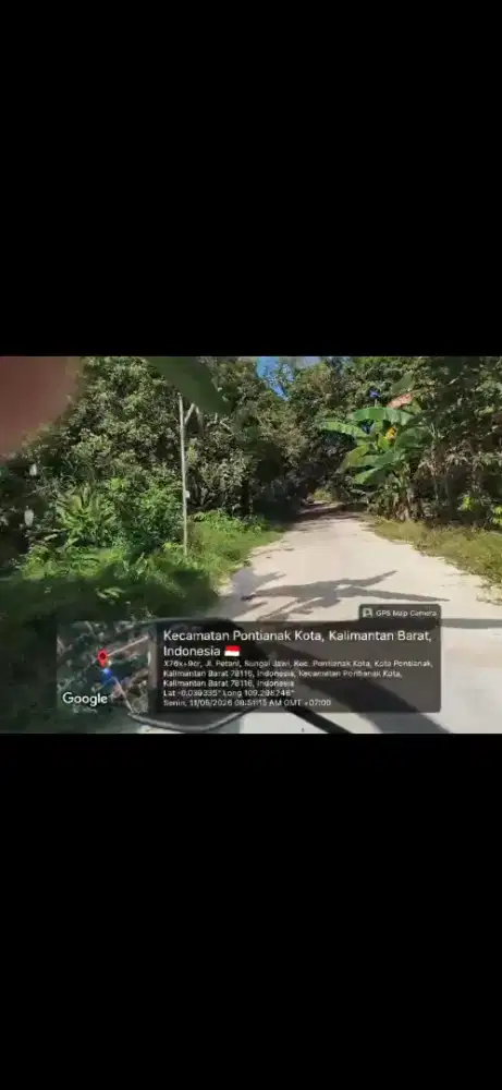 Tanah kavling jalan petani danau sentarum ukuran 30 x 20