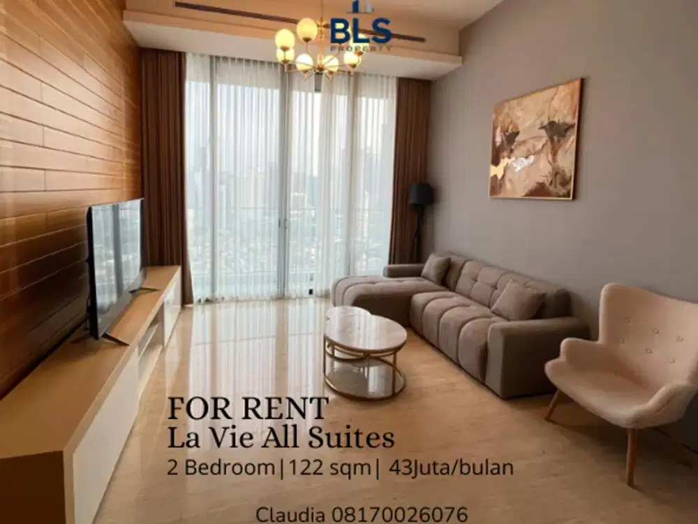 FOR RENT Apartment La Vie All Suites 2BR