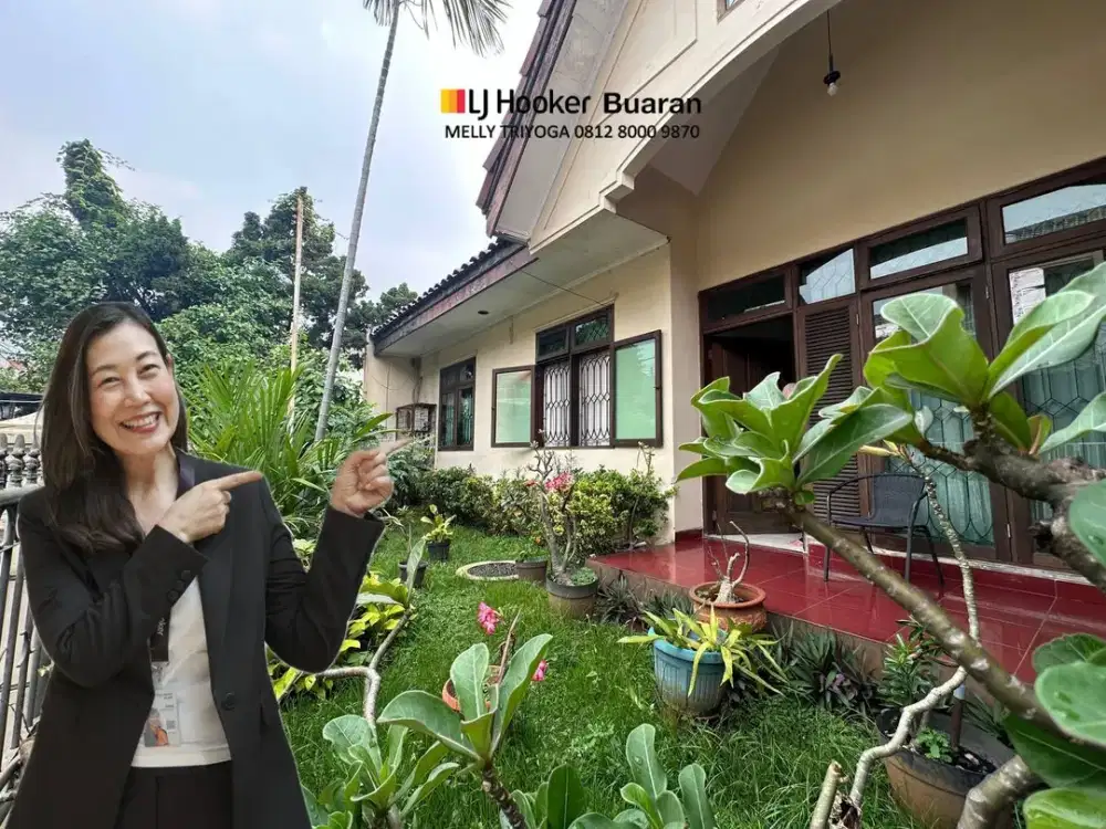 Rumah Lingkungan Aman dan Bersahabat Komplek Cipinang Indah Jakarta Timur