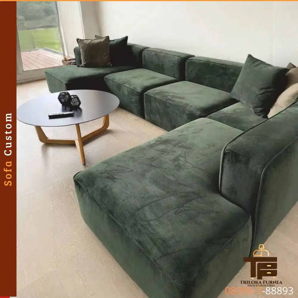Sofa Aesthetic Sentul Modern Luxury