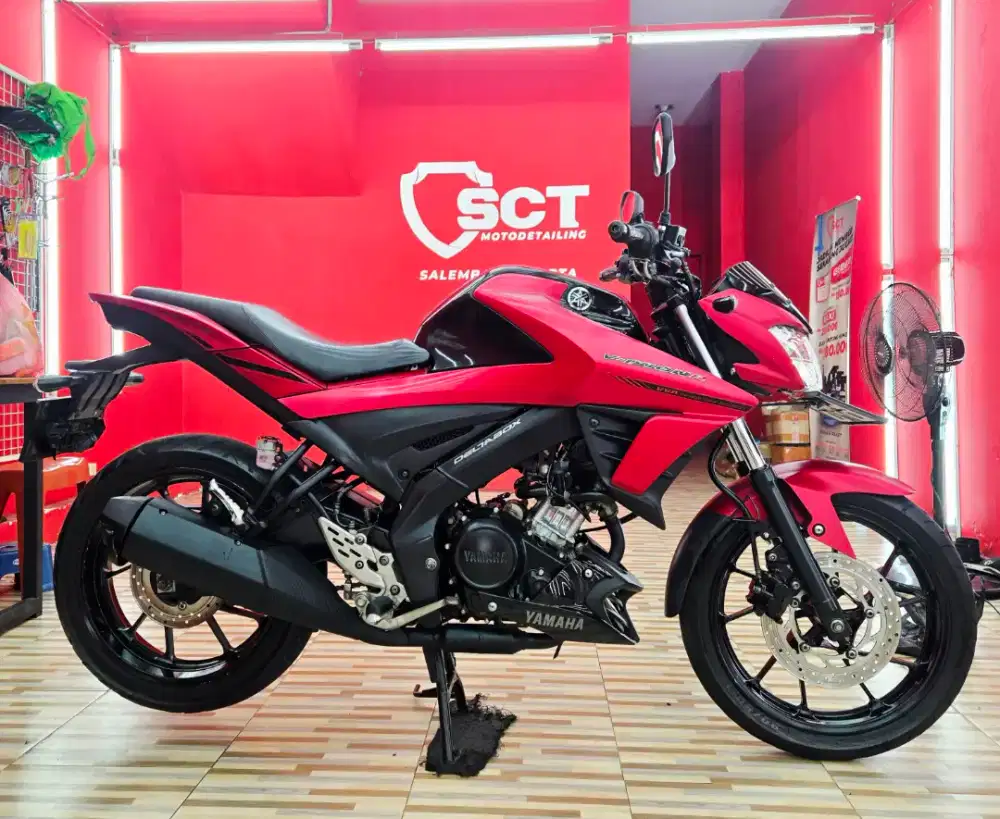 JualCpt90%LikeNew YAMAHA VIXION R 155 2018 MERAH