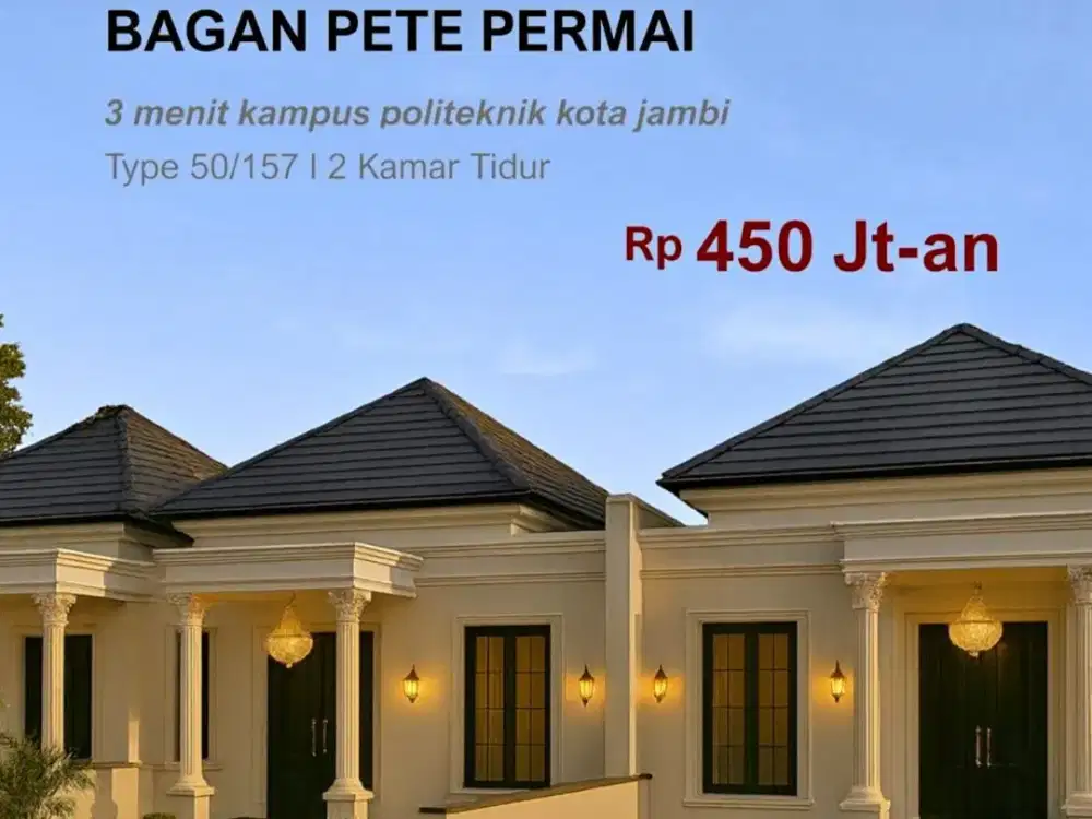Rumah Mewah Bagan Pete