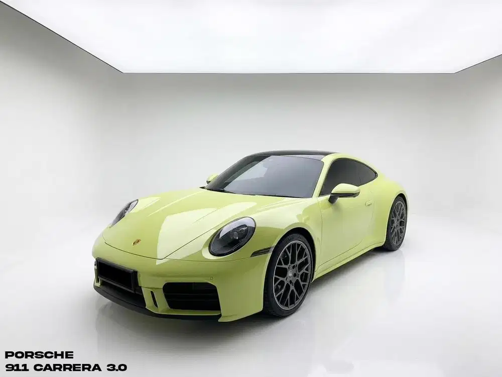 PORSCHE 911 CARRERA 3.0 2025 – CARTAGENA YELLOW ON BLACK