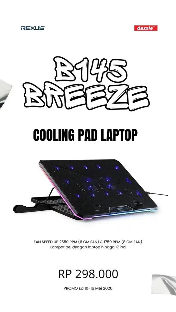 Cooling rexus B165 Breeze