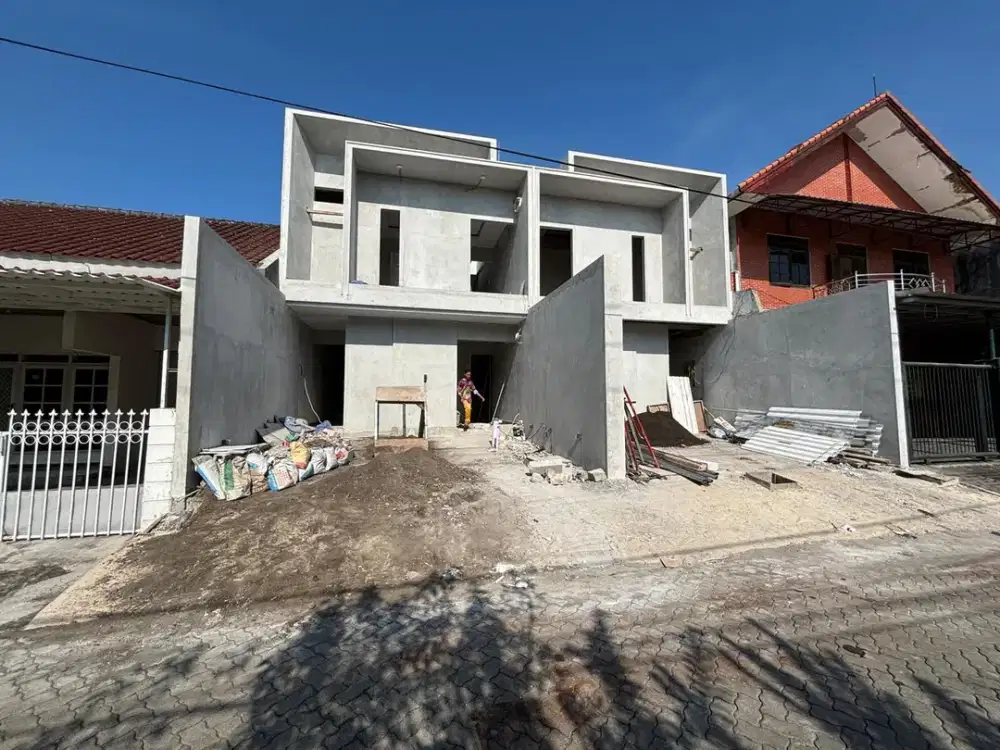 Rumah Baru Progres Modern Minimalis!