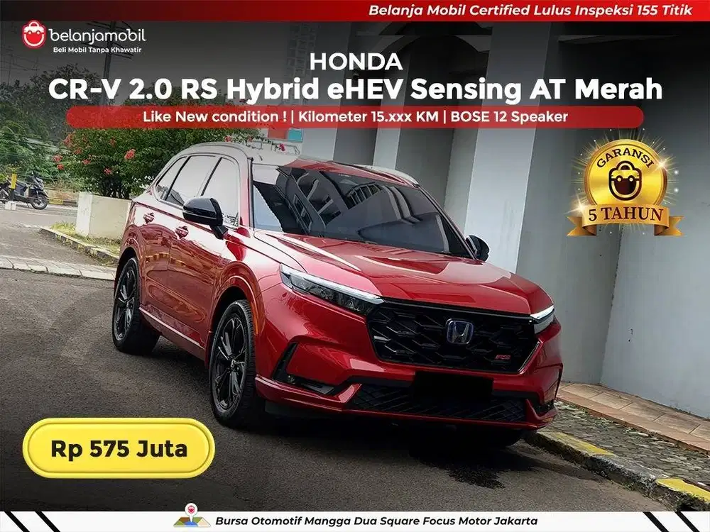 [ KM LOW ] Honda CR-V CR V CRV 2.0 RS Hybrid Sensing AT 2023/2024