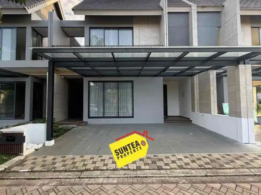 Disewakan Rumah Baru Modern Minimalis Dalam Cluster Baru di Botanica Aralia