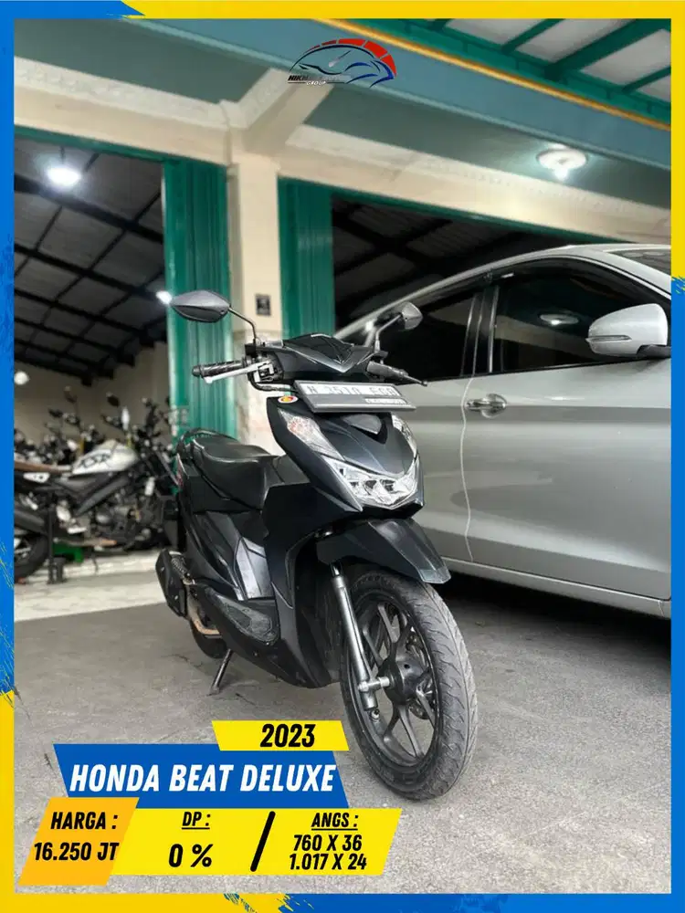 HONDA BEAT DELUXE 2023 MESIN AMAN POLL MASZEHH HIKMAH MOTOR KEPUH