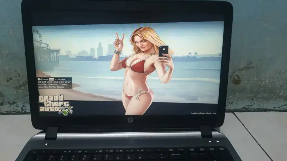 Hp Slim Core i5Gen5 Ram8gb Layar 15,6 Siap Pakai