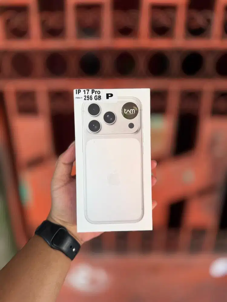 iPhone 17 Pro 256gb silver new resmi iBox garansi 1 tahun
