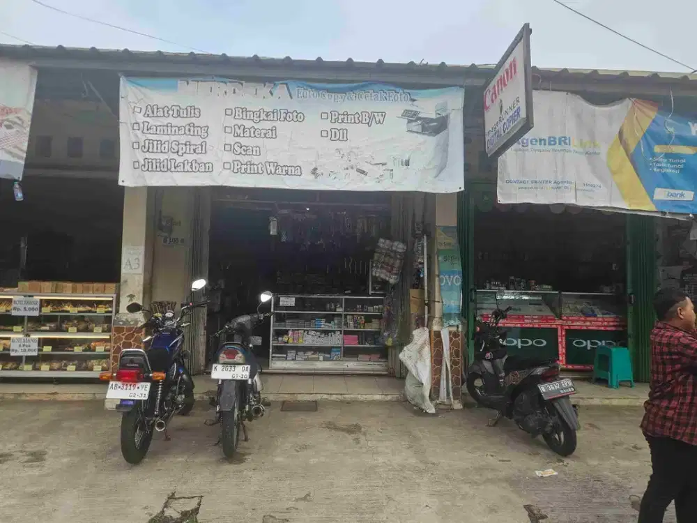 DIJUAL CEPAT – Lahan Produktif 475 m² (SHM) + 6 Ruko & 5 Kontrakan