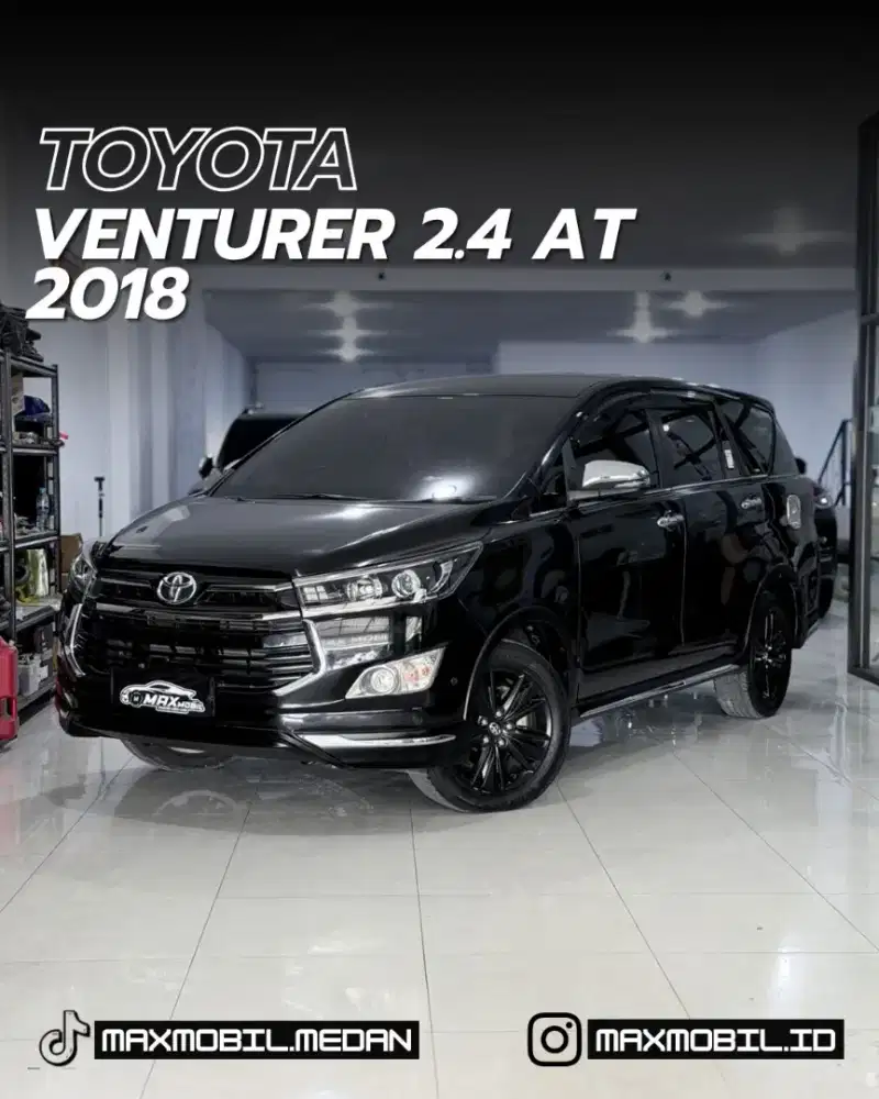 [ODO 17RB‼️] TOYOTA INNOVA 2.4 VENTURER AT 2018 pemakaian 2019