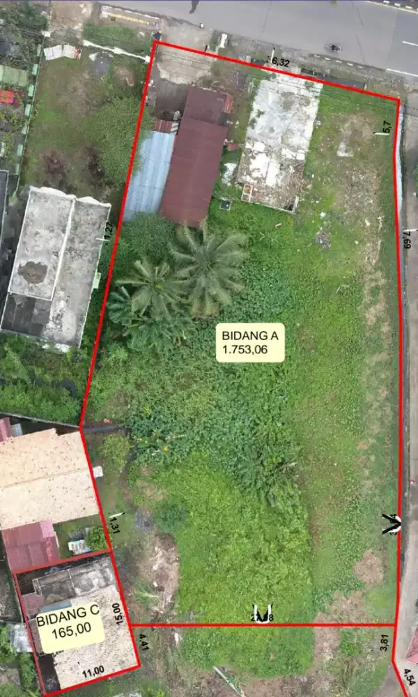 Dijual TANAH KOMERSIAL STRATEGIS