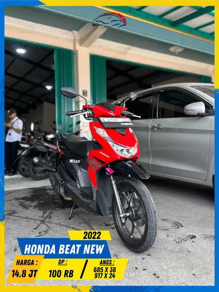 HONDA BEAT NEW 2022 NEGO SAMPE DEAL BOSKUU HIKMAH MOTOR KEPUH