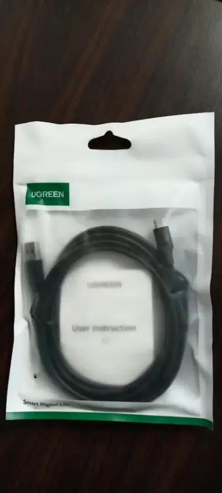 Ugreen Kabel Data USB Micro 2M Black 60138