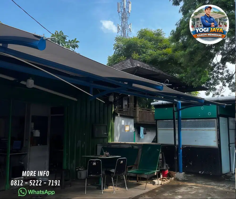 Kanopi Membrane Estetik Bikin Tampilan Rumah Naik Kelas
