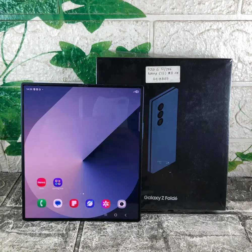 Samsung galaxy Z Fold 6 5G Ram 12/256 GB Mulus