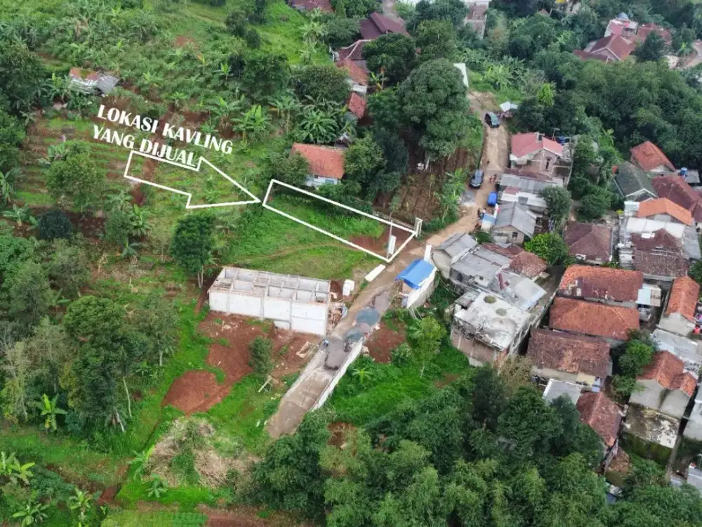 DIJUAL CEPAT Tanah Bukit Ligar Awiligar dkt Cigadung Murah Rp 3jt/m2