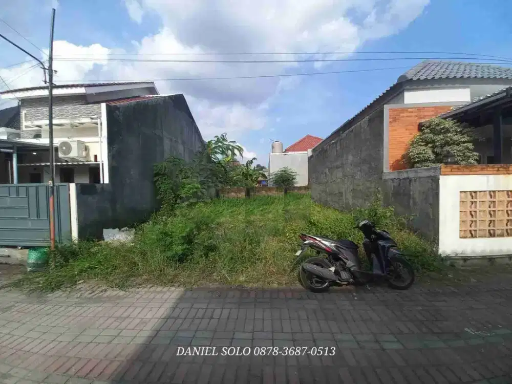 Dijual Tanah Sumber Solo Banjarsari Surakarta