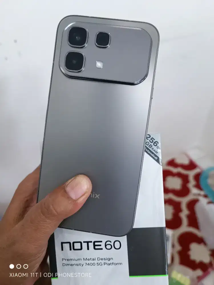 Infinix note 60 5g 16/256 mulus seperti baru dan lengkap