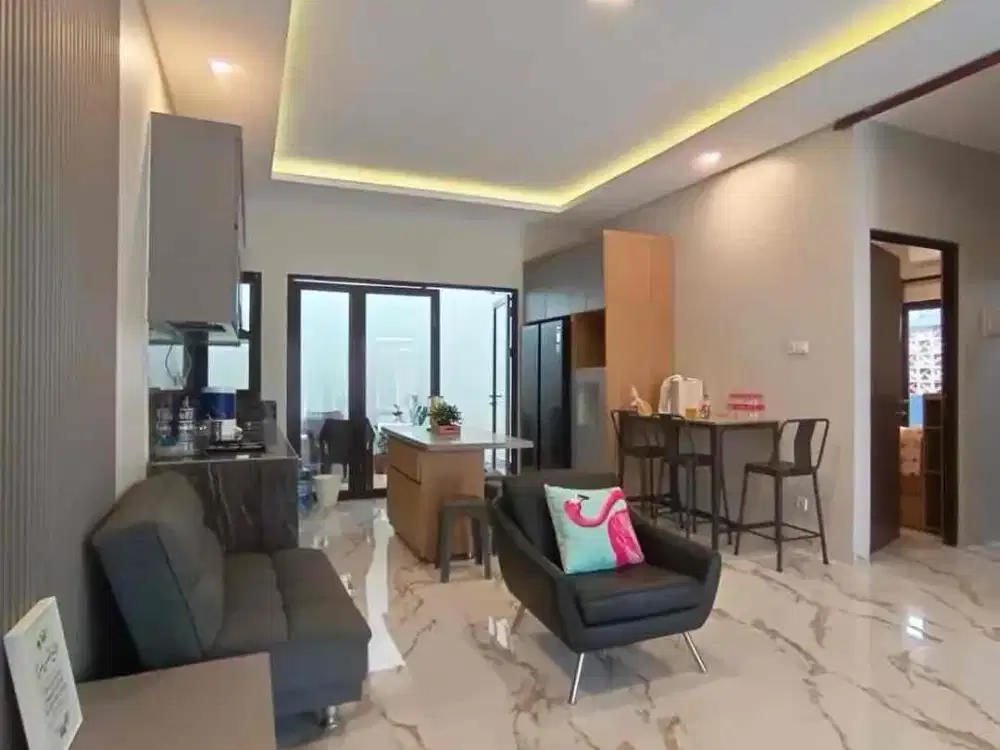 Disewakan Rumah Baru Sangat Siap Huni Fully Furnished Lokasi Strategis Dekat Stasiun di Pondok Ranji