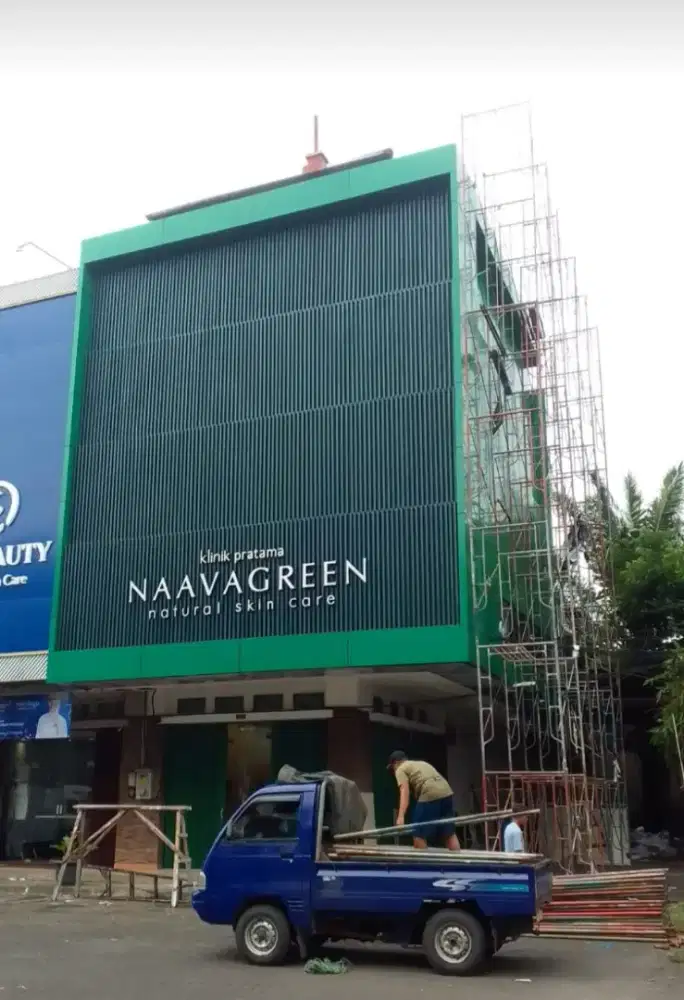 Custom Facade - Fasad ACP. Lettersign, Huruf Timbul. Outdoor Signage