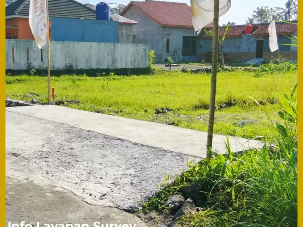 Tanah Jogja 3 Menit Dari Pasar Gentan Timur Jl Kaliurang