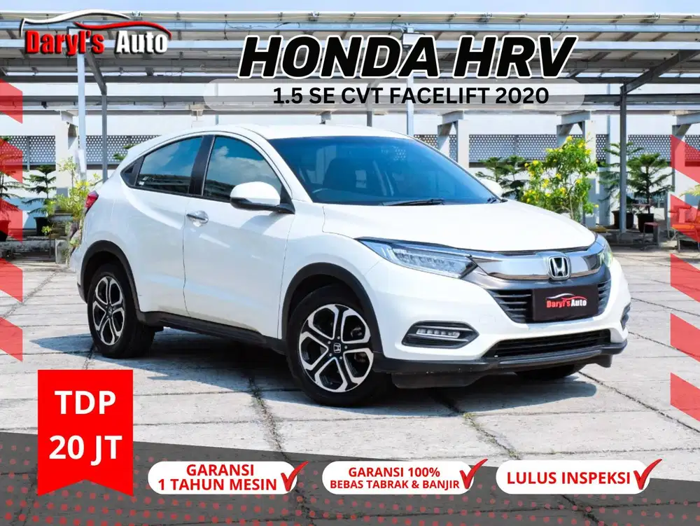 2020 Honda HRV SE 1.5 CVT Facelit TDP 20jt