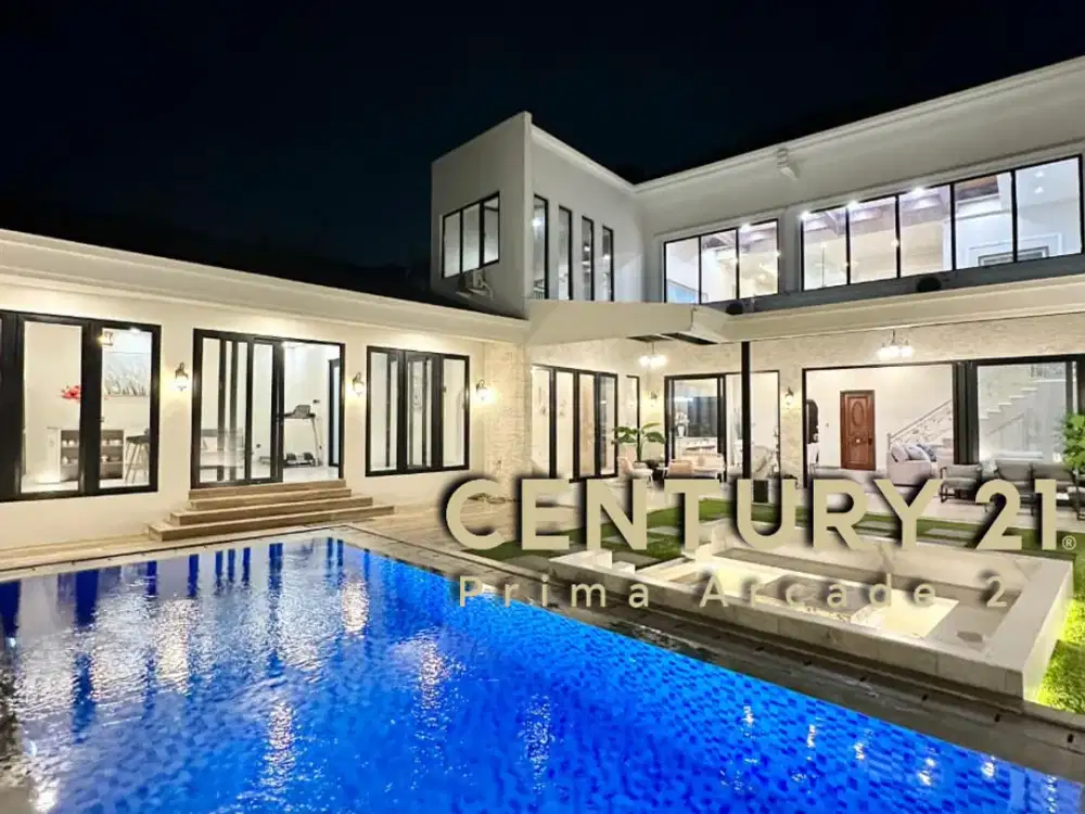 Dijual Rumah Mewah Strategis Fully Furnished Ada Swimming Pool Dekat Fresh Market di Sektor 9 Bintaro Tangsel Rn- 17693