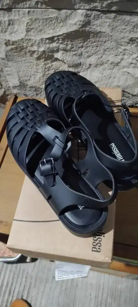 Melissa Possession Original Matte Black Size 38