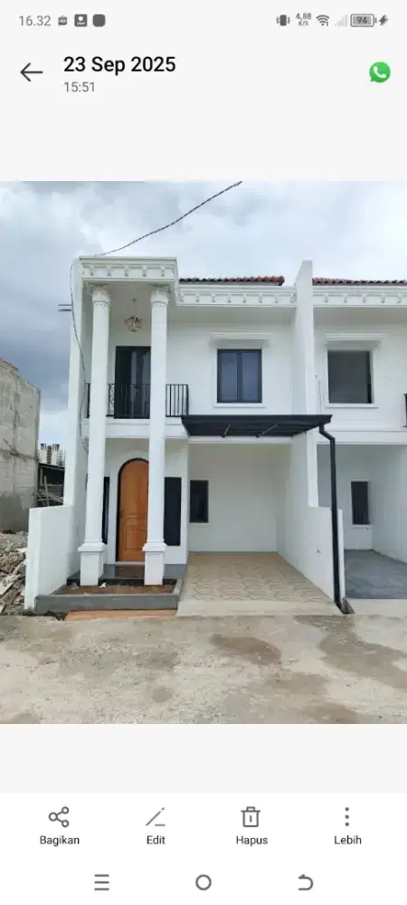 Di Jual rumah kawasan strategis Pondok Bambu