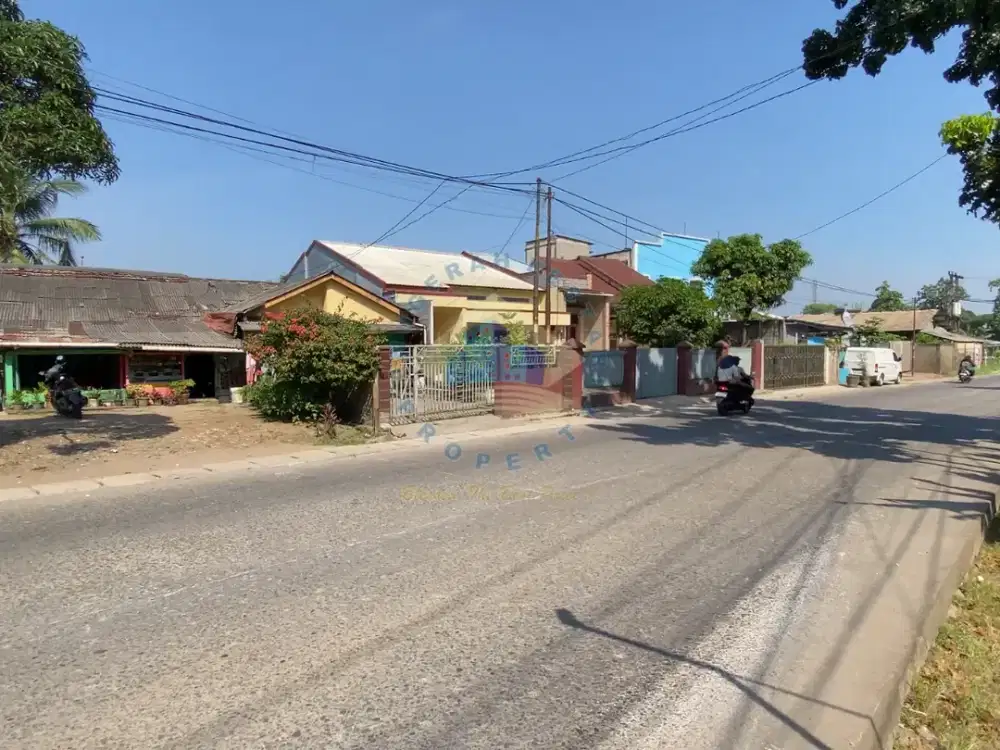 Tanah di jalan raya Legok - Babakan, Tangerang Banten
