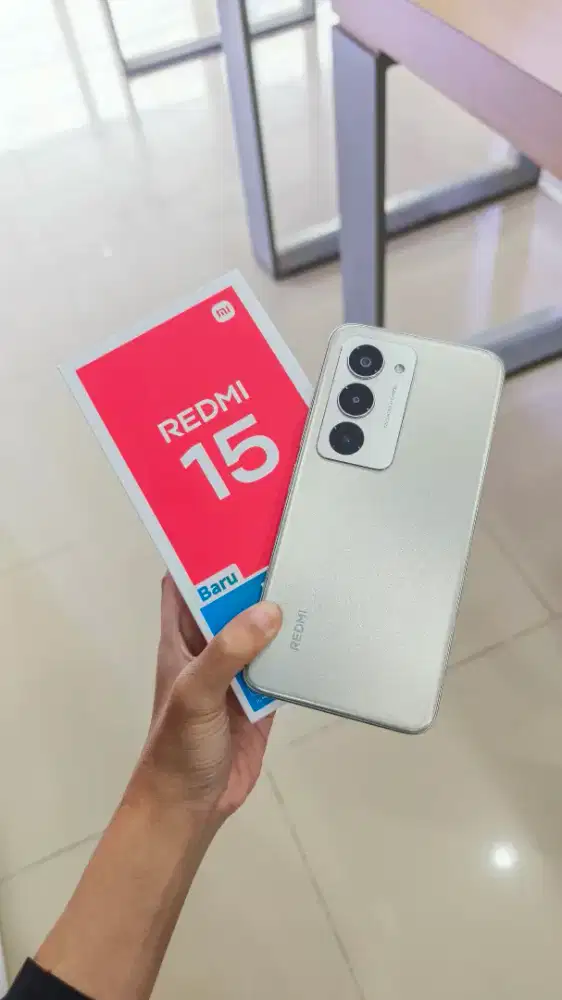 PROMO SPESIAL REDMI 15 RAM 8/256 GB NEW SEGEL