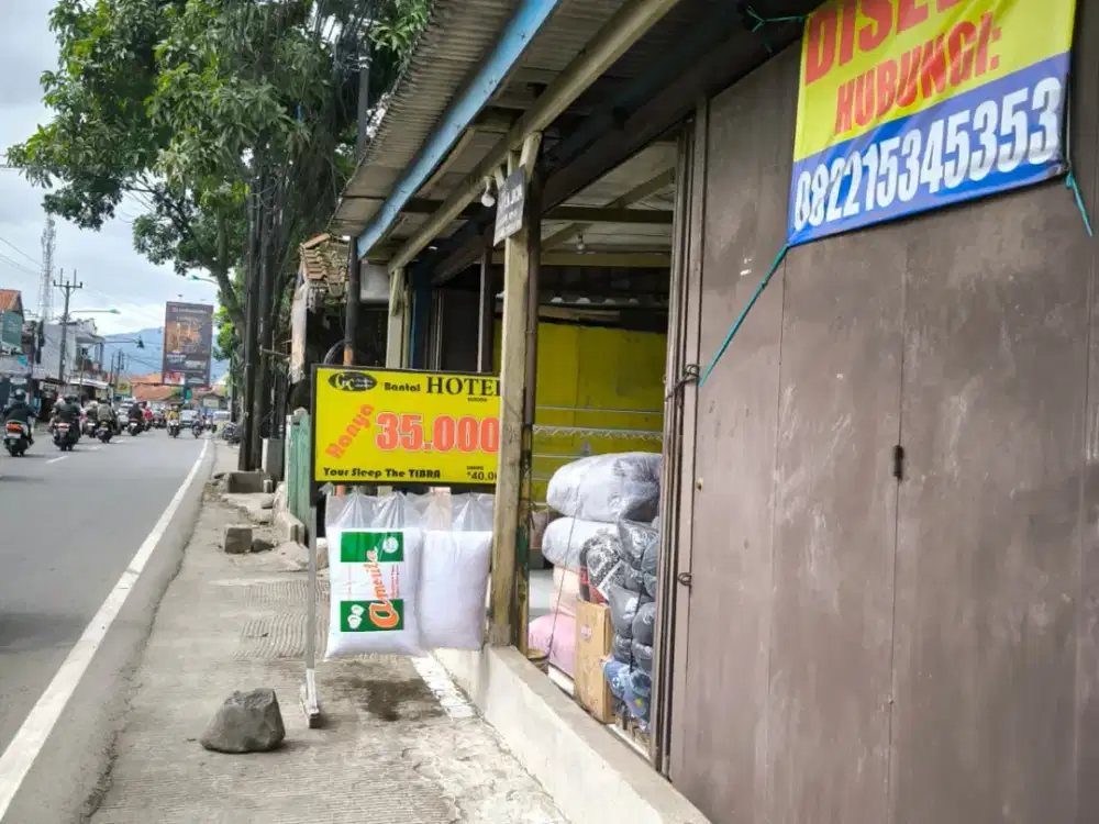 018-DISEWAKAN MURCE RUKO DI WARUNGLOBAK LOKASI STRATEGIS, RAME, COCOK UNTUK SEGALA USAHA