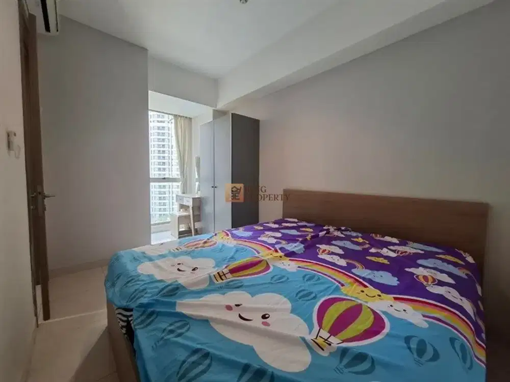 Hanya Jalan Kaki Ke Mall Hublife & TA, Disewakan Apartement Taman Anggrek Residences 2BR Furnished Lengkap Nyaman Siap Huni, Di Tanjung Duren Jakarta