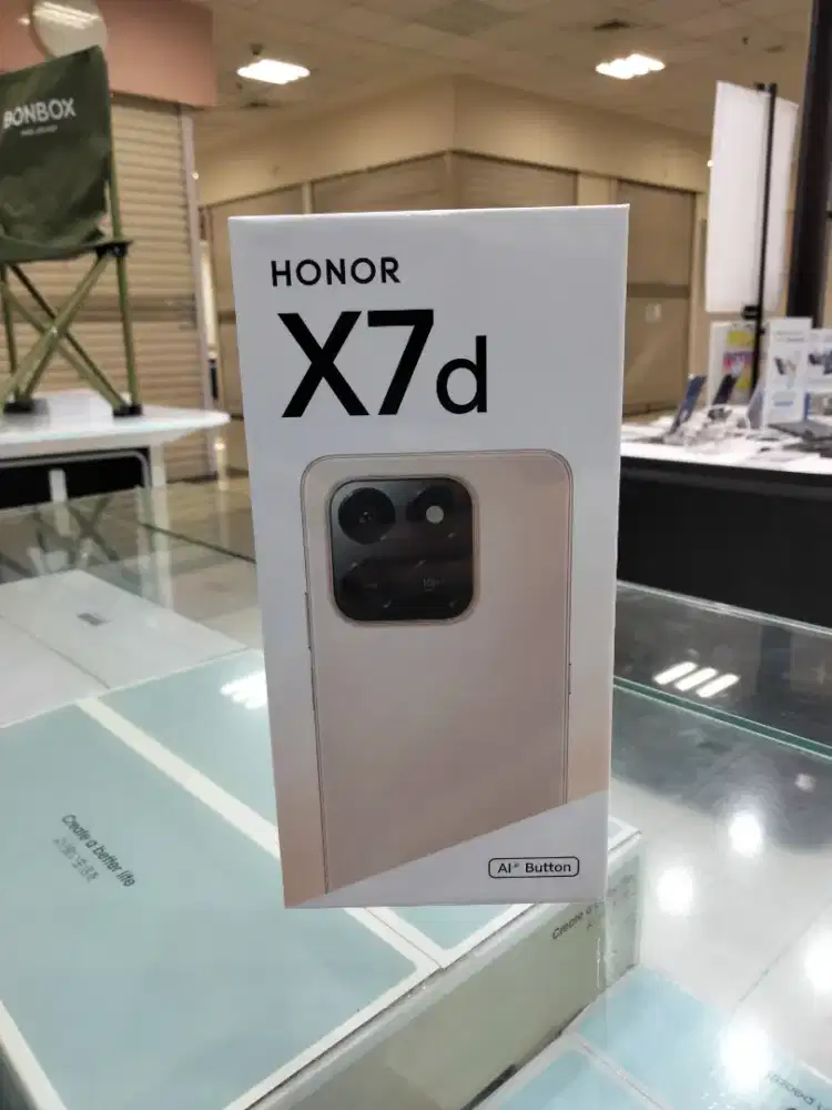 HONOR X7D RAM 16/512 NEW FREE GIFT MENARIK