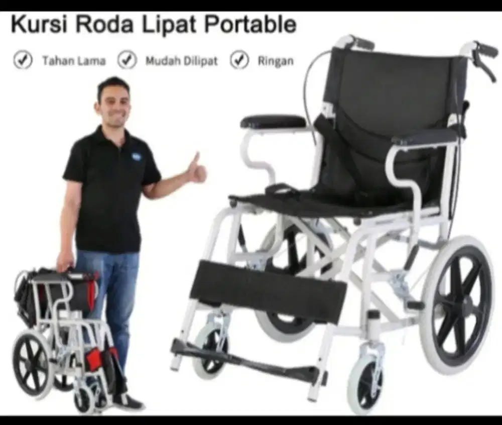 Kursi roda lipat