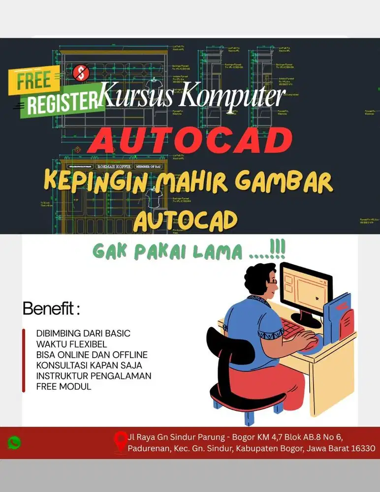 Kursus Gambar AutoCad (Kursus Komputer)