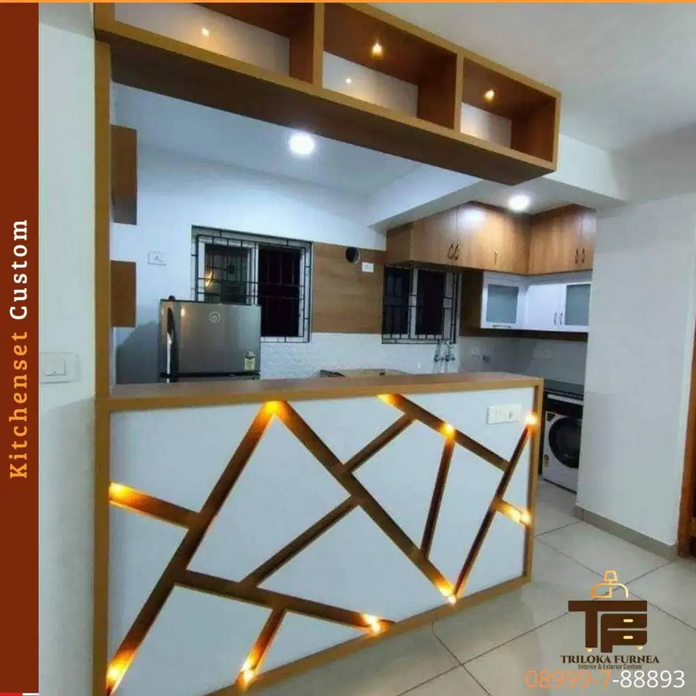 Kitchen Set Custom Harga Terjangkau | Triloka Furnea | Bisa Request De
