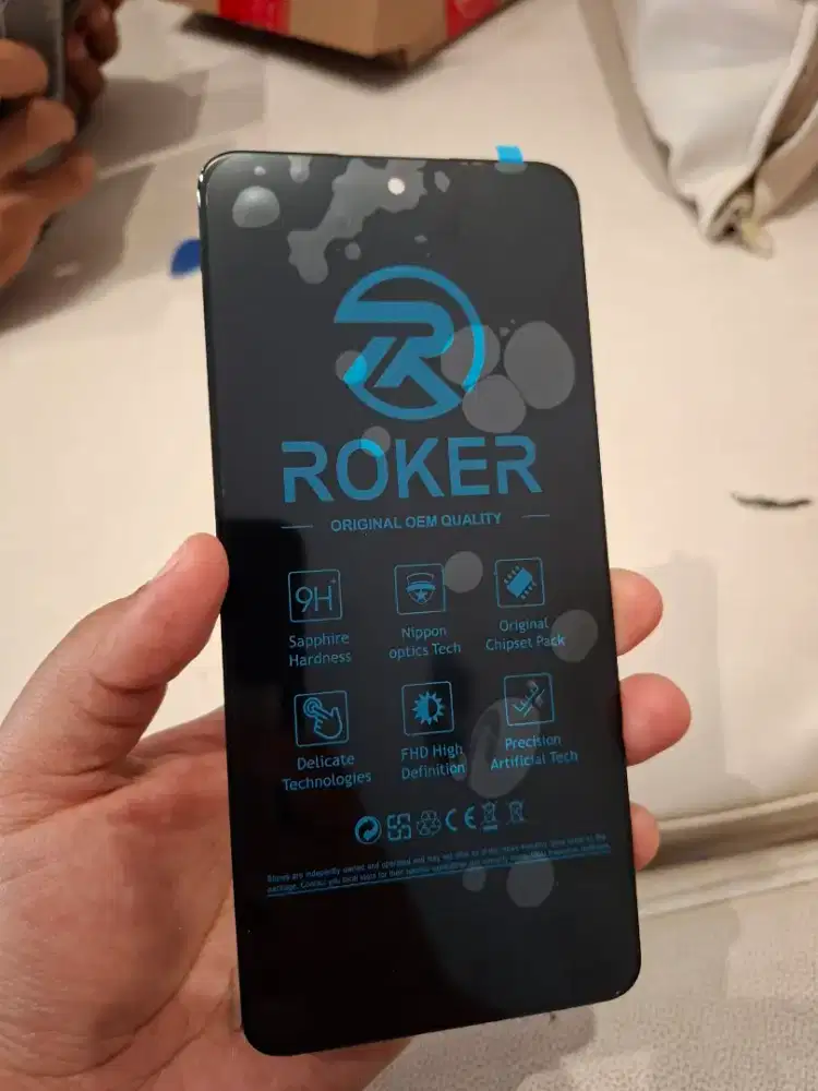 LCD Redmi Note 14 4G merek roker, kondisi masih baru dan masih segel