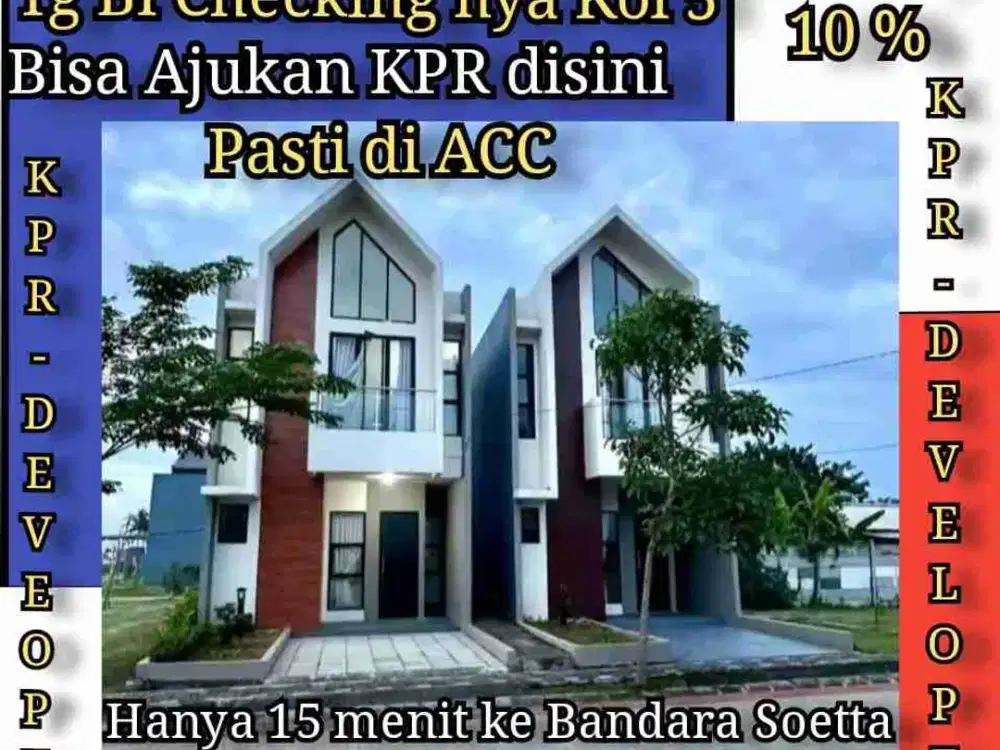 Kepingin Pnya Rumah, Tapi BI Checking nya Masalah?jgn khawatir di Panorama bisa KPR Developer lho.