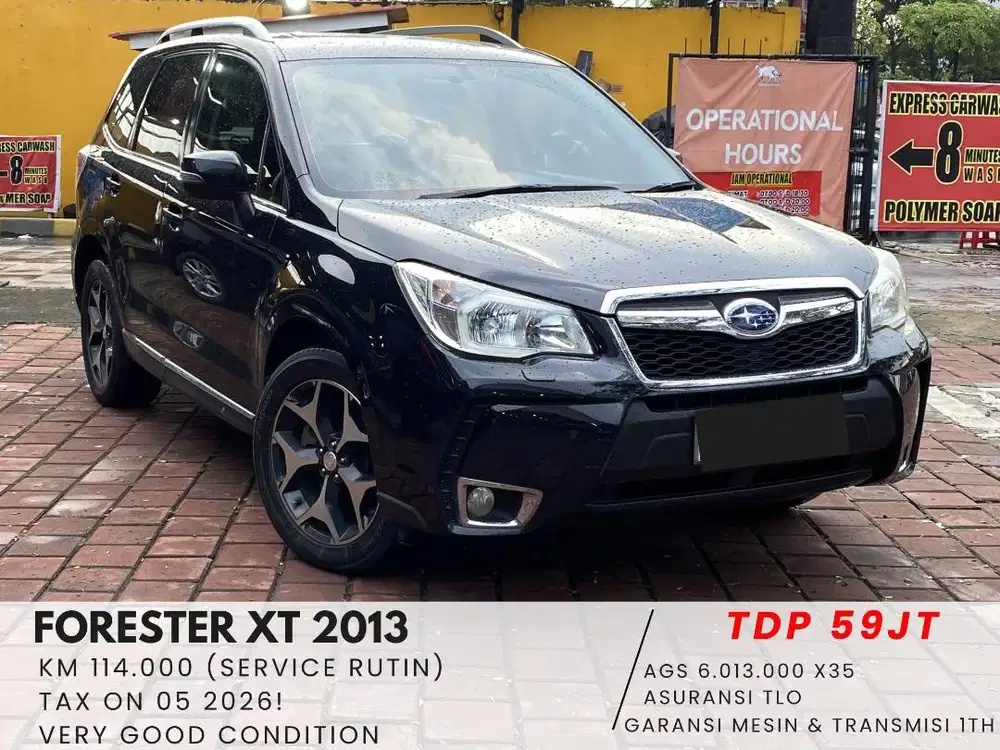 (TDP 59jt) SUBARU FORESTER XT 2013, FORESTER XT 2014, FORESTER SJ 2013