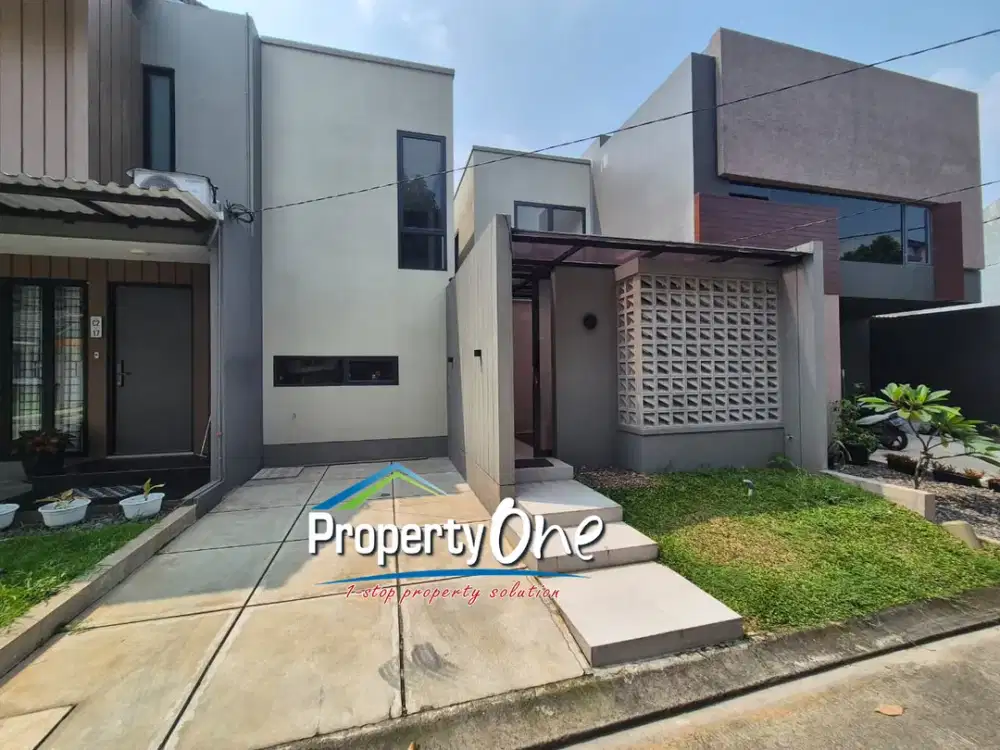 Jual Rumah Baru 2 Lantai Siap Huni Lokasi Strategis Di Serpong Garden Dekat Akses KRL Cisauk Dan Tol Serpong-Cinere