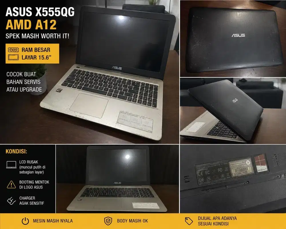 LAPTOP BEKAS MURAH BISA NEGO